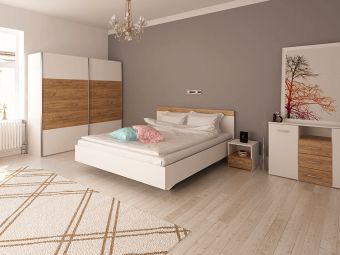 Gabriela LOZ160 franciaágy keret