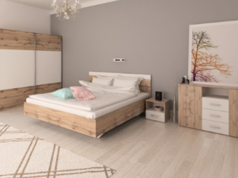 Gabriela LOZ160 franciaágy keret