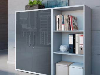 Office lux REG53/220 polcos szekrény
