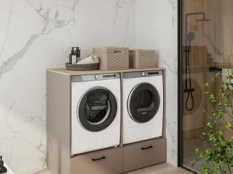 Rosa 65 mosógépszekrény