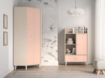 Mevel 02 akasztós polcos szekrény