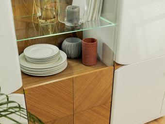 Rovika REG1D1W2S vitrin