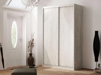 Karol tolóajtós gardróbszekrény 1