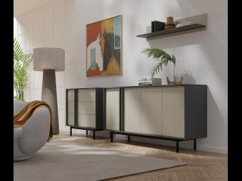 Alsy 02 polcos szekrény