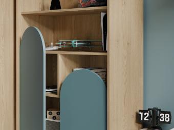 Lexi 03P polcos szekrény