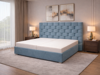 Düne 140+2 sor magasítás franciaágy keret