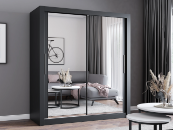 Milan 203 tolóajtós gardróbszekrény