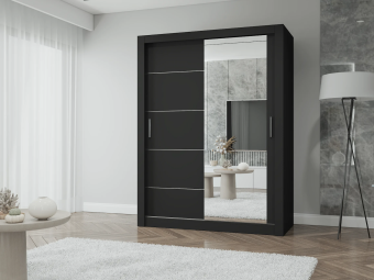 Milan lion 203 tolóajtós gardróbszekrény