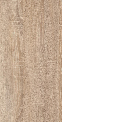 világos sonoma tölgy/fehér