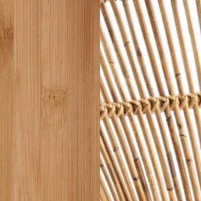 bambusz/rattan natur