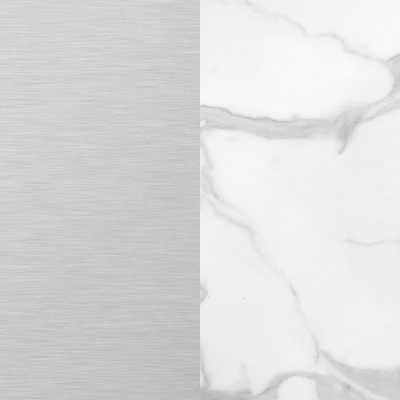 cróm/fehér márványhatás