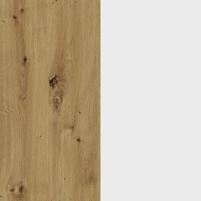 artisan tölgy/alba fehér