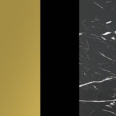 arany/fekete/fekete márványhatás