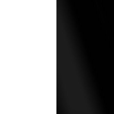 fehér/fekete üveg