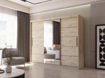 Alba 250T tolóajtós gardróbszekrény