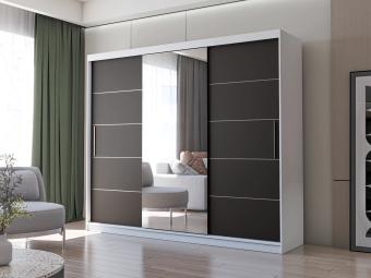 Alba 250T tolóajtós gardróbszekrény