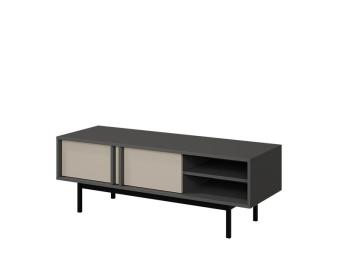 Jurek meble Alsy 10 TV állvány - antracit/világos bézs Elemes nappali bútorok