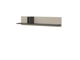 Jurek meble Alsy 15 fali polc - antracit/világos bézs Elemes nappali bútorok