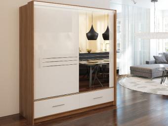 Amsterdam 203 tolóajtós gardróbszekrény