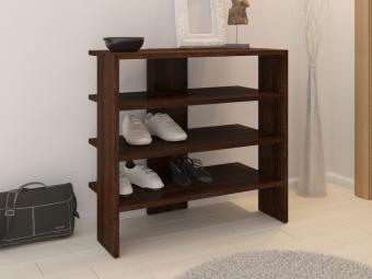 Meblocross meble Aramis cipősszekrény - sötét sonoma tölgy Előszoba