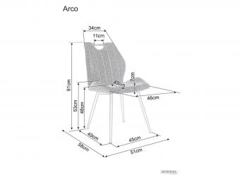 Arco brego szék