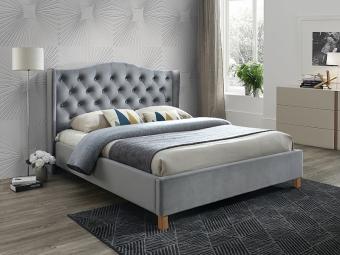 Aspen velvet 180 franciaágy keret