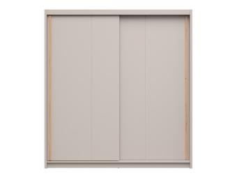 BRW Meble Aura 200 tolóajtós gardróbszekrény - kasmir/artisan tölgy Hálószoba