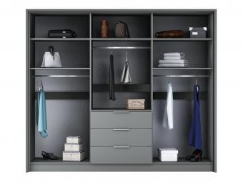 Bangkok 255 tolóajtós gardróbszekrény