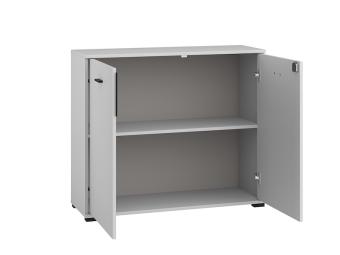 ML Meble Bardo 08 komód - ezüst szürke Elemes iroda bútorok