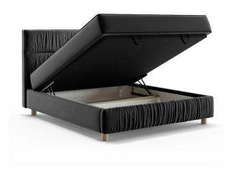 BRW Meble Beddy liria B 120 franciaágy keret - fa - velvet 216.26 Elemes hálószobák