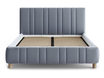 BRW Meble Beddy meli A 140 franciaágy keret - 36 db - fa - velvet 216.01 Elemes hálószobák