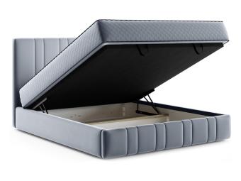 BRW Meble Beddy meli B 120 franciaágy keret - műanyag - velvet 216.01 Elemes hálószobák