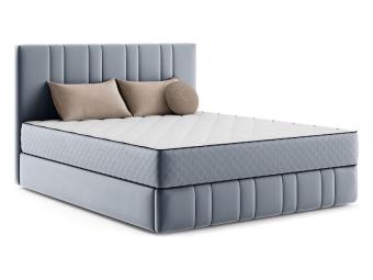 BRW Meble Beddy meli B 140 franciaágy keret - műanyag - velvet 216.01 Elemes hálószobák