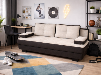 Wilu möbel Bergen kanapé - erősített - D kat. Ülőgarnitúra