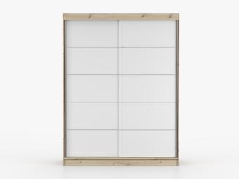 Idzczak meble Bono 06/160 tolóajtós gardróbszekrény - artisan tölgy/fehér Hálószoba