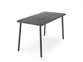 Halmar meble Bosco étkezőasztal - fekete Kerti bútor