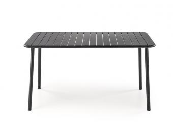 Halmar meble Bosco étkezőasztal - fekete Kerti bútor