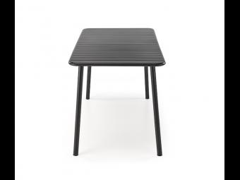 Halmar meble Bosco étkezőasztal - fekete Kerti bútor