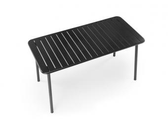 Halmar meble Bosco étkezőasztal - fekete Kerti bútor