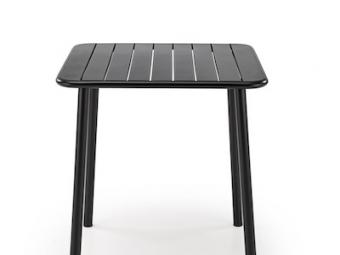 Halmar meble Bosco kwadrat étkezőasztal - fekete Kerti bútor