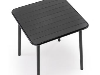 Halmar meble Bosco kwadrat étkezőasztal - fekete Kerti bútor
