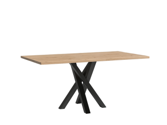 Jarstol meble Cali C-26/120 étkezőasztal - artisan tölgy/fekete Elemes nappali bútorok