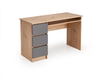 Halmar meble Cino íróasztal - artisan tölgy/antracit Iroda bútor