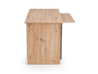 Halmar meble Cino íróasztal - artisan tölgy/antracit Iroda bútor