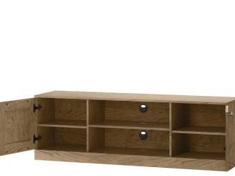 Szynaka meble Cozy 25 TV állvány - rusztikus tölgy Elemes nappali bútorok