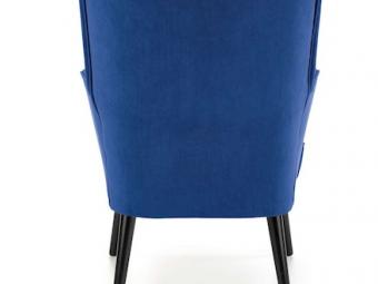 Halmar meble Delgado fotel - fekete/bluvel 86 Ülőgarnitúra