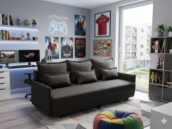 Wilu möbel Denver karos kanapé - normál - D kat. Ülőgarnitúra