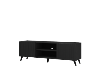 Restol Meble Diverse DITV-1 TV állvány - fekete fr-2 - fekete Elemes nappali bútorok
