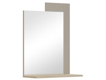Mebelbos meble Dominica LUS65 tükör - taupe/silverjack tölgy/taupe bordás Elemes nappali bútorok