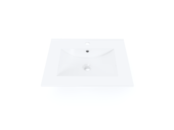 Halmar meble Duesa prato 60 kerámia mosdó - fehér Elemes fürdőszoba bútorok